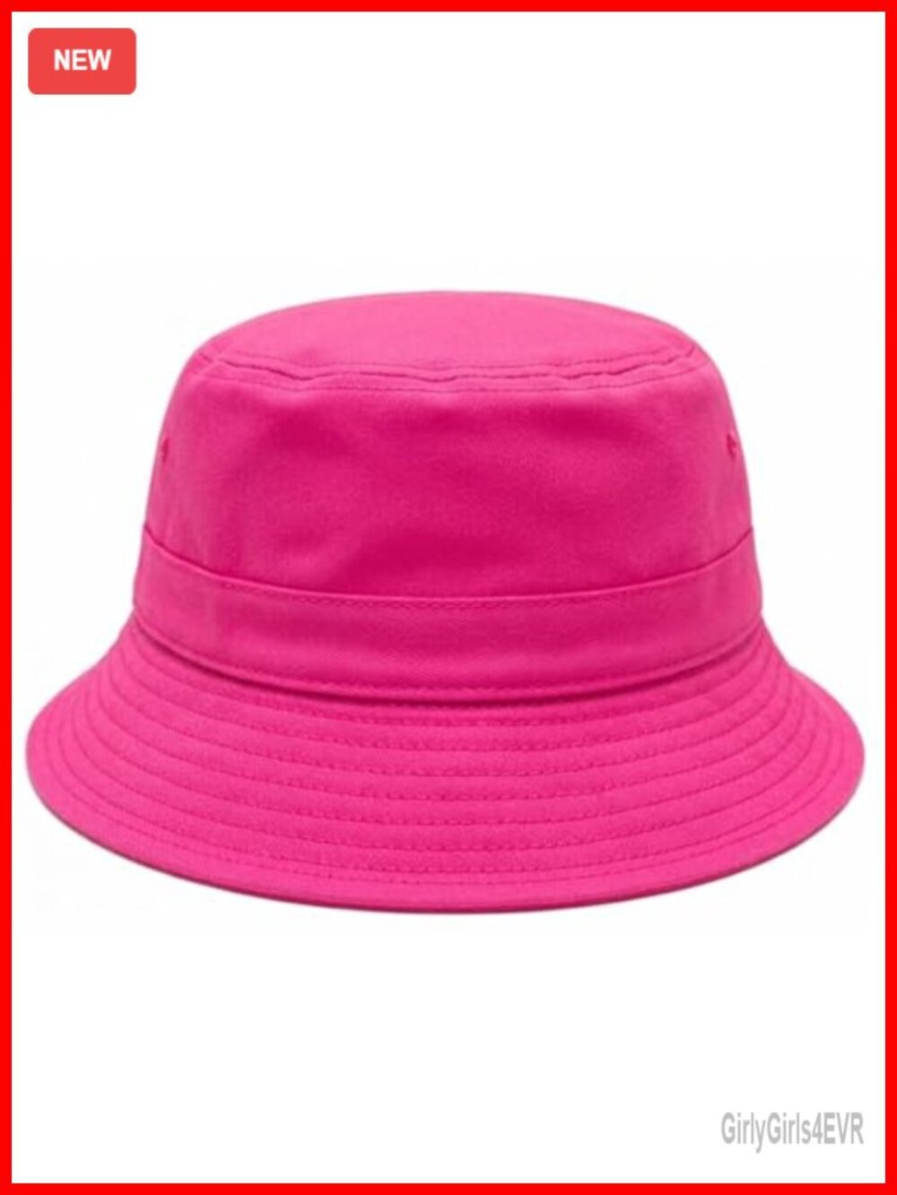 Cotton Bucket Hat Adjustable UPF 50+ Sun Protection Lightweight Travel